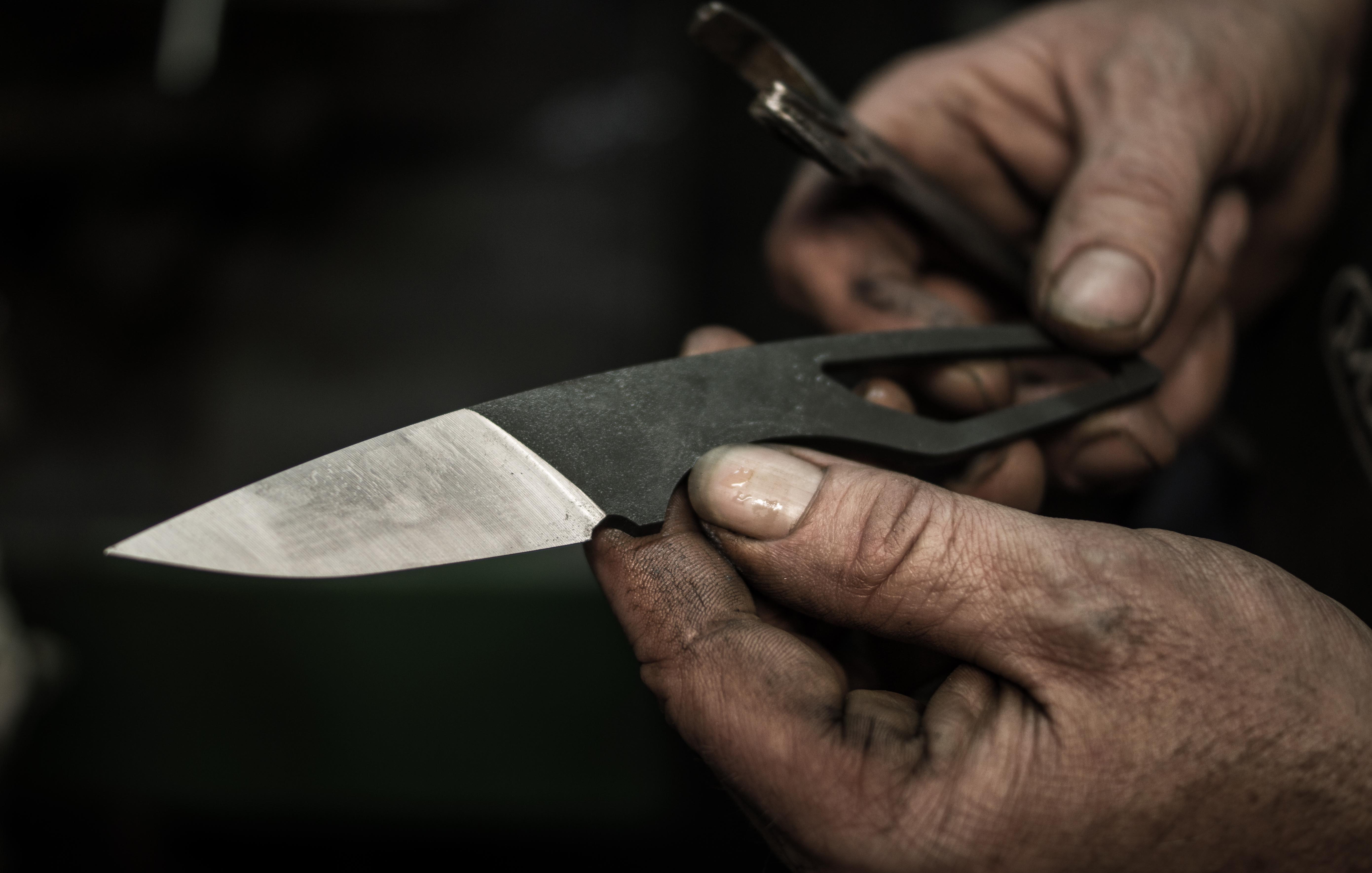 výroba nože list